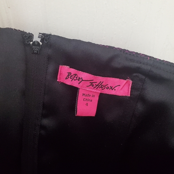 Betsey Johnson taffeta and lace dress - Picture 3 of 4